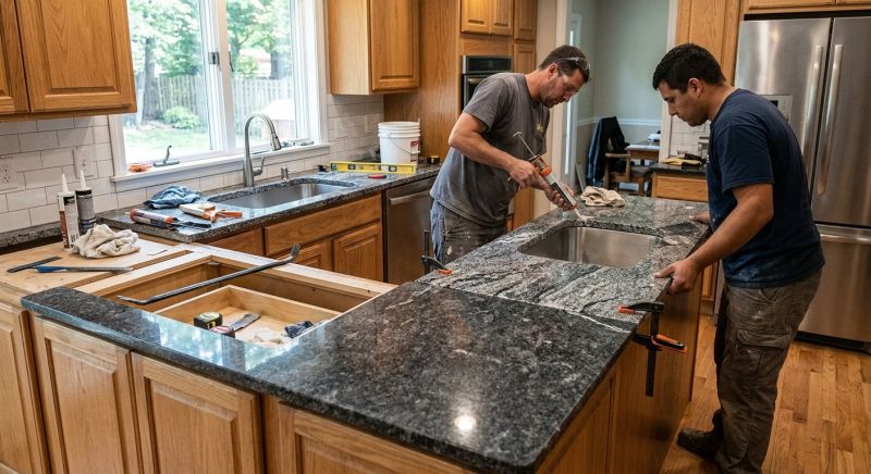 Countertop Renovation in Roseville, CA