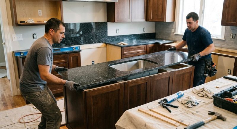 Kitchen Countertop Replacement in Roseville, CA